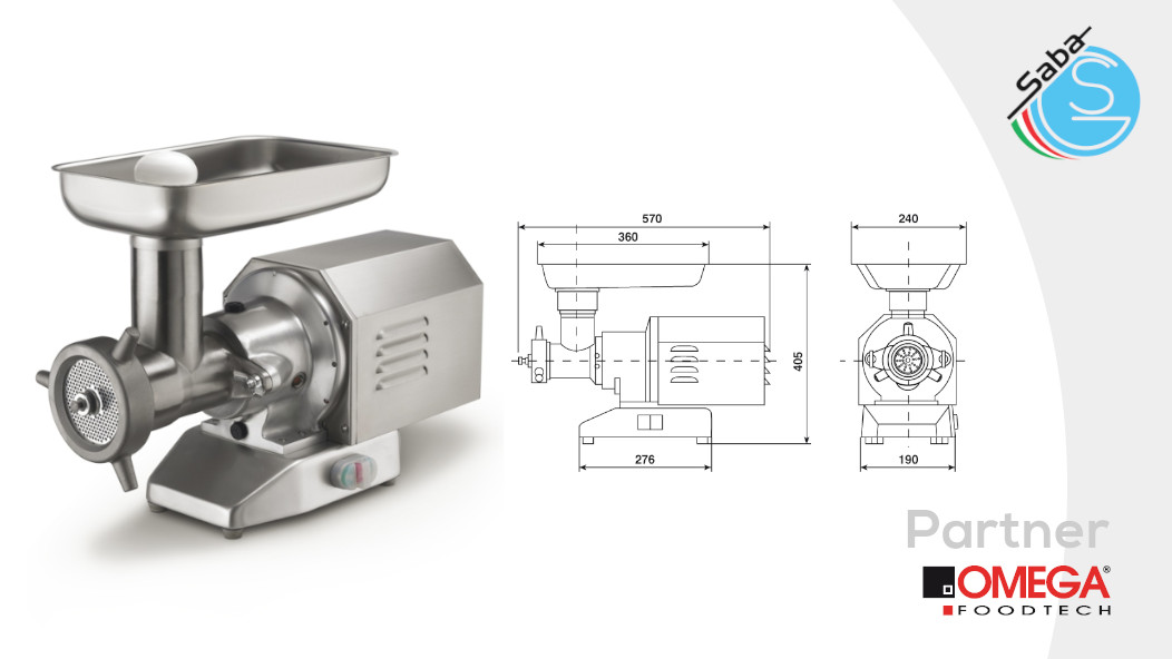 PRODOTTO/I: TRITACARNE DA BANCO M 32 OMEGA