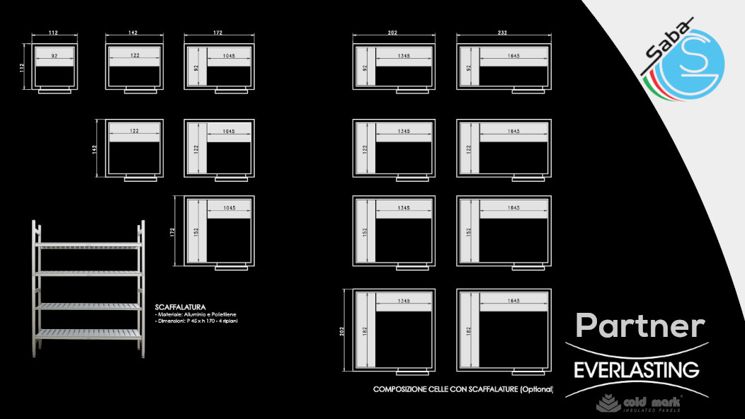 PRODOTTO/I: Celle Frigorifere Mini Box Everlasting