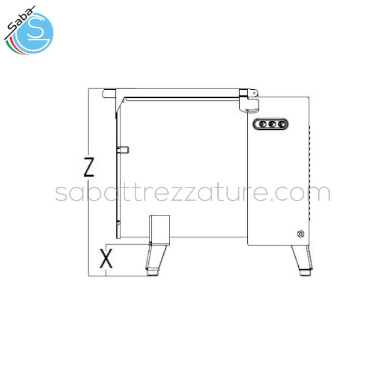 OFFERTA: Gambe basse con piedino per Mescolatore da banco La Felsinea ME 30 M - Altezza rialzo mescolatore : + 150 mm - Peso Kg 2,8 (0,7 x 4)