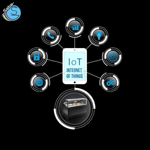 Centralina digitale con sistema FRIGOCONNECT dotata di wi-fi e cloud predisposto per industria 4.0 con app scaricabile su Android e Apple