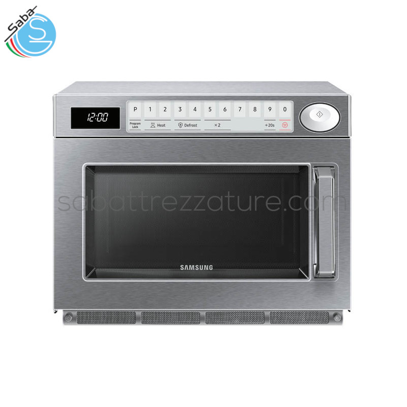 OFFERTA: Forno microonde SAMSUNG MJ6093AT - Potenza (Kw) 1,850 - Alimentazione 230V/1N/50Hz - Capacità camera di cottura 26 L - Dim. camera di cottura 370 x 370 x 190h mm - Timer Digitale - Dim. macchina 464 x 557 x 368h mm - Peso netto kg 32