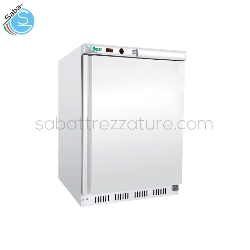 OFFERTA: Armadio refrigerato statico TN G-ER200 FORCAR - Temp. di lavoro +2°C/+8°C - Dim. esterne 600 x 585 x 855(h) mm - Dim. interne 510 x 485 x 620(h) mm - Capacità 130 lt - Assorb. W 100 - Monofase - Materiale di costruzione lamiera verniciata + ABS