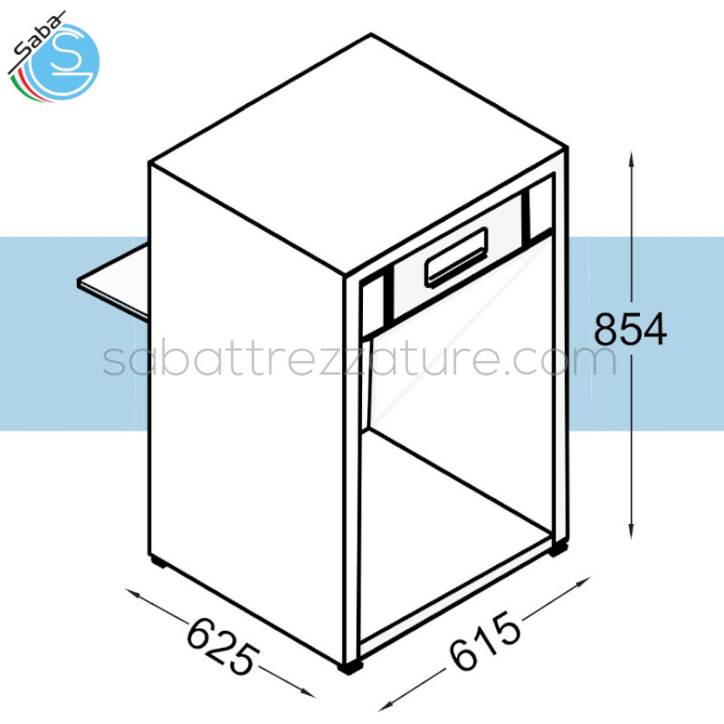 OFFERTA: Terminale lineare squared inox FRIGOMECCANICA