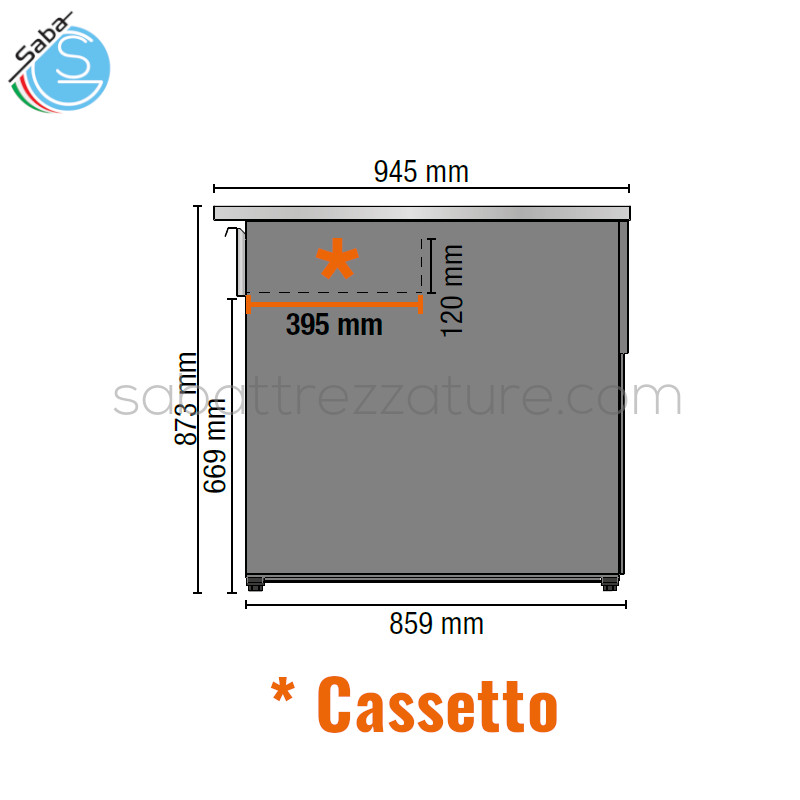 OFFERTA: Cassetto per laterale cassa PUNTOK TECNODOM