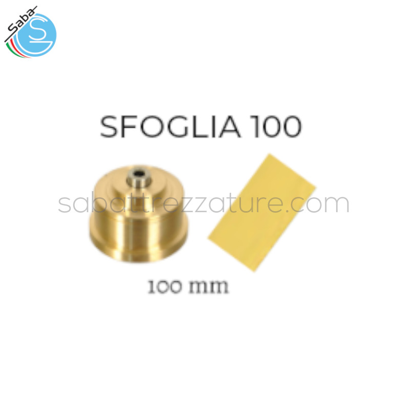 OFFERTA: Trafila sfoglia mm 100 per macchina pasta Imperia Chef in Casa 750