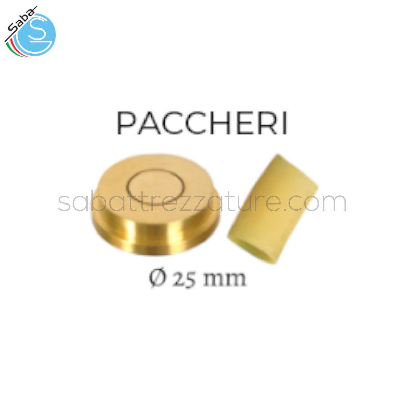 OFFERTA: Trafila paccheri mm 25 per macchina pasta Imperia Chef in Casa 750