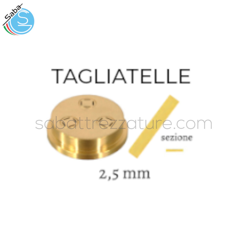 OFFERTA: Trafila tagliatelle mm 2,5 per macchina pasta Imperia Chef in Casa 750